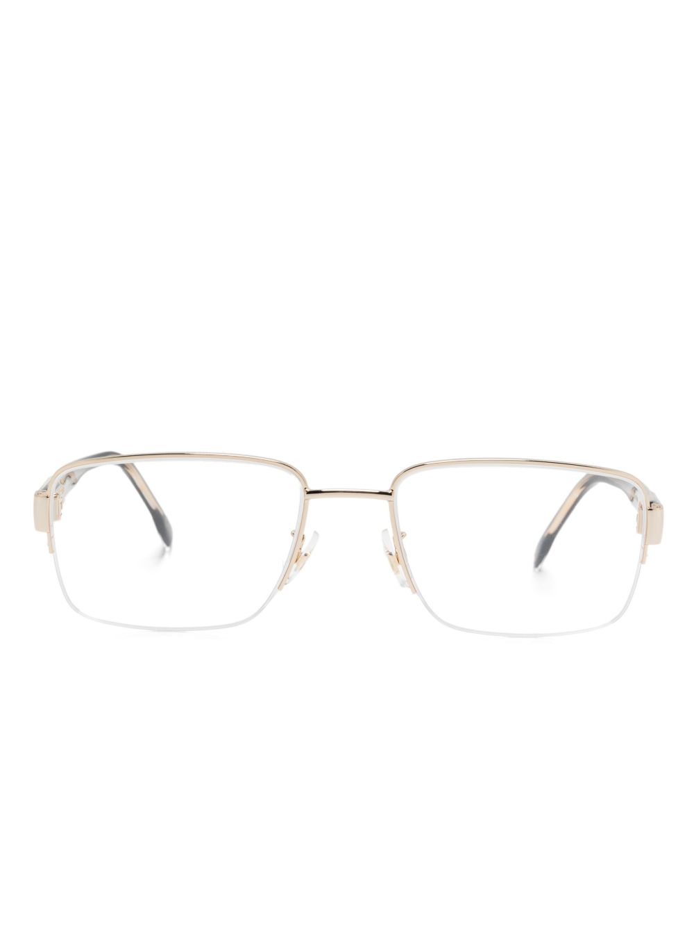 Carrera 长方形镜框眼镜 - 黑色