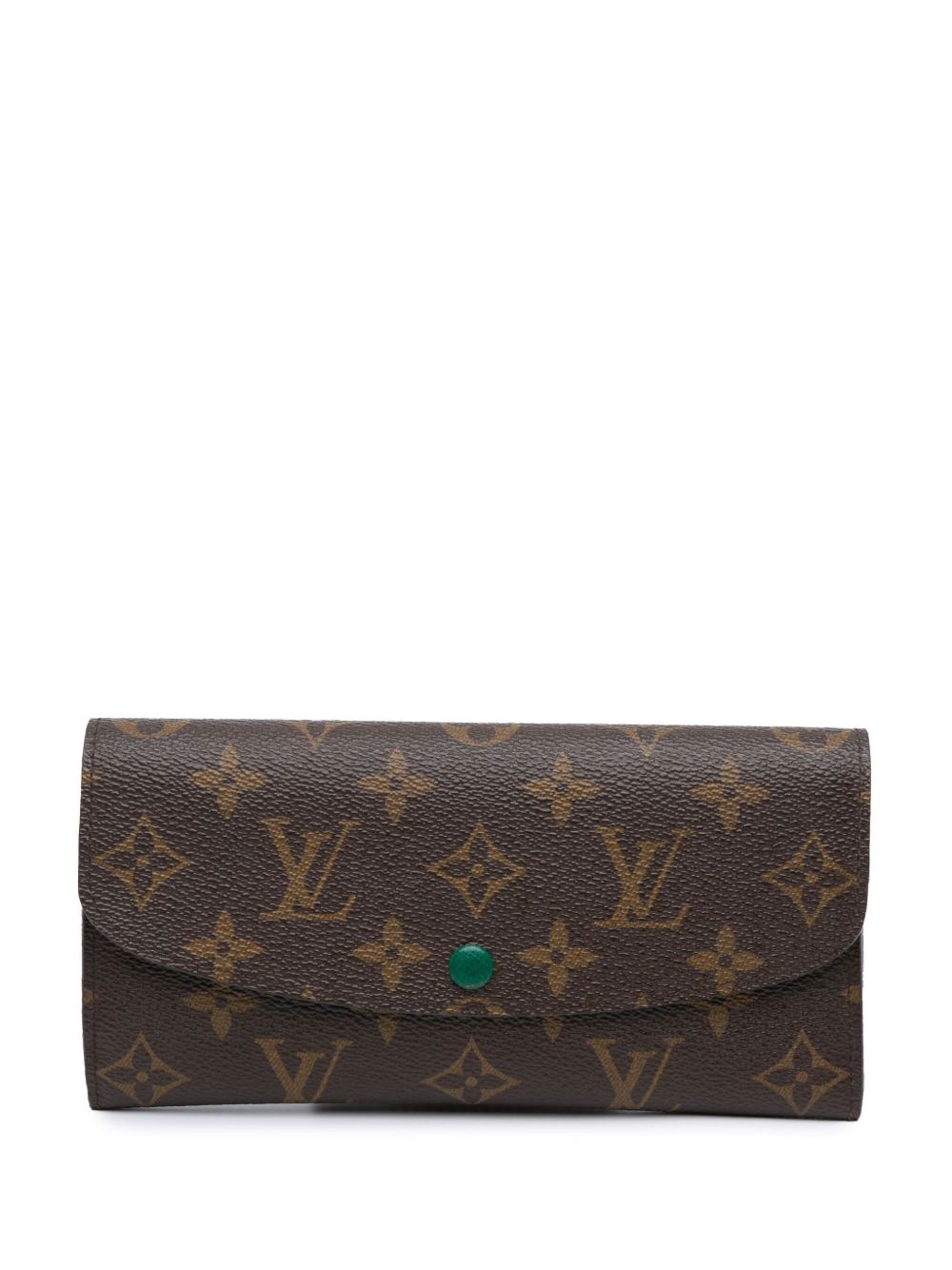 Louis Vuitton Pre-Owned Monogram Emilie 长款钱包（2013年典藏款） - 褐色
