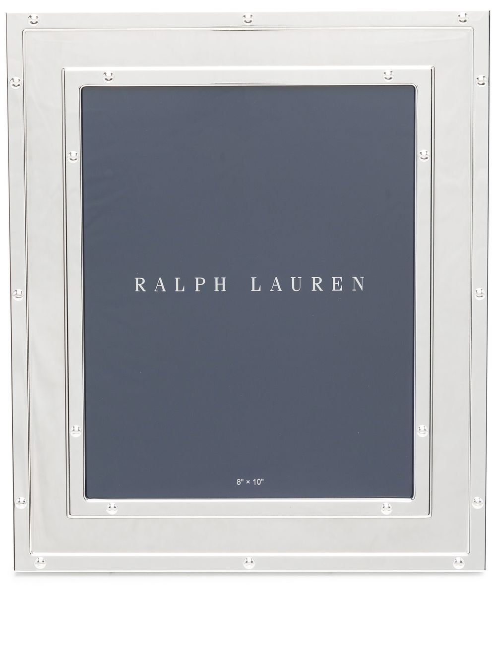 Ralph Lauren Home Bleeker 金属相框 - 银色