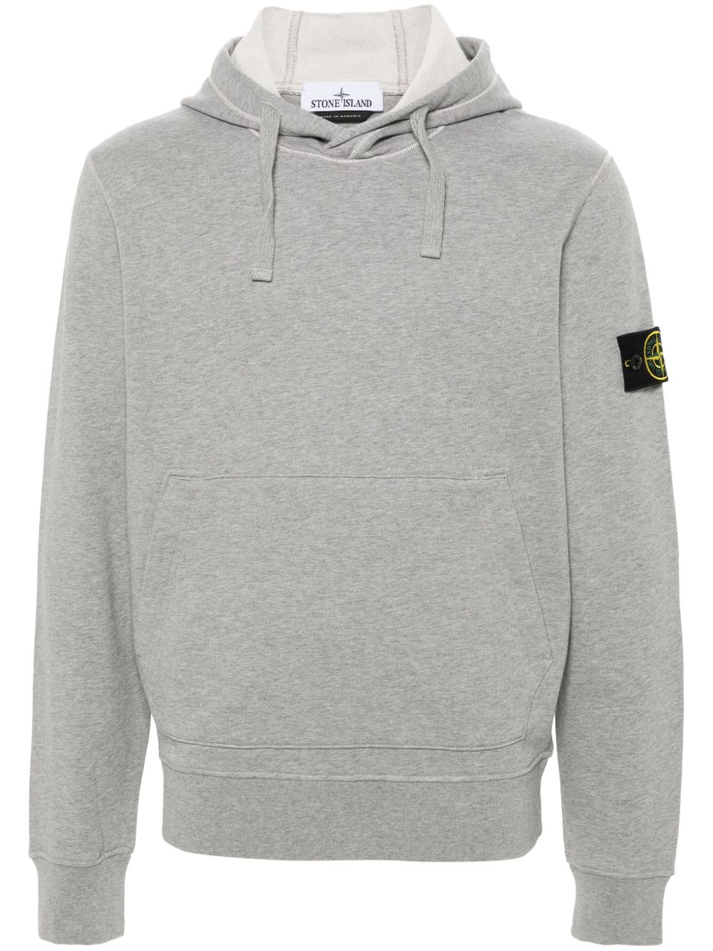 Stone Island 罗盘图案连帽衫 - 灰色