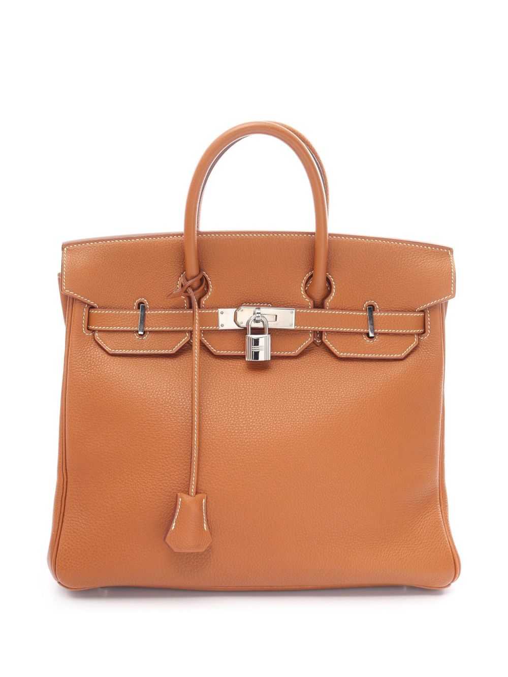 Hermès Pre-Owned Haut à Courroies 32 手提包（2002年典藏款） - 褐色