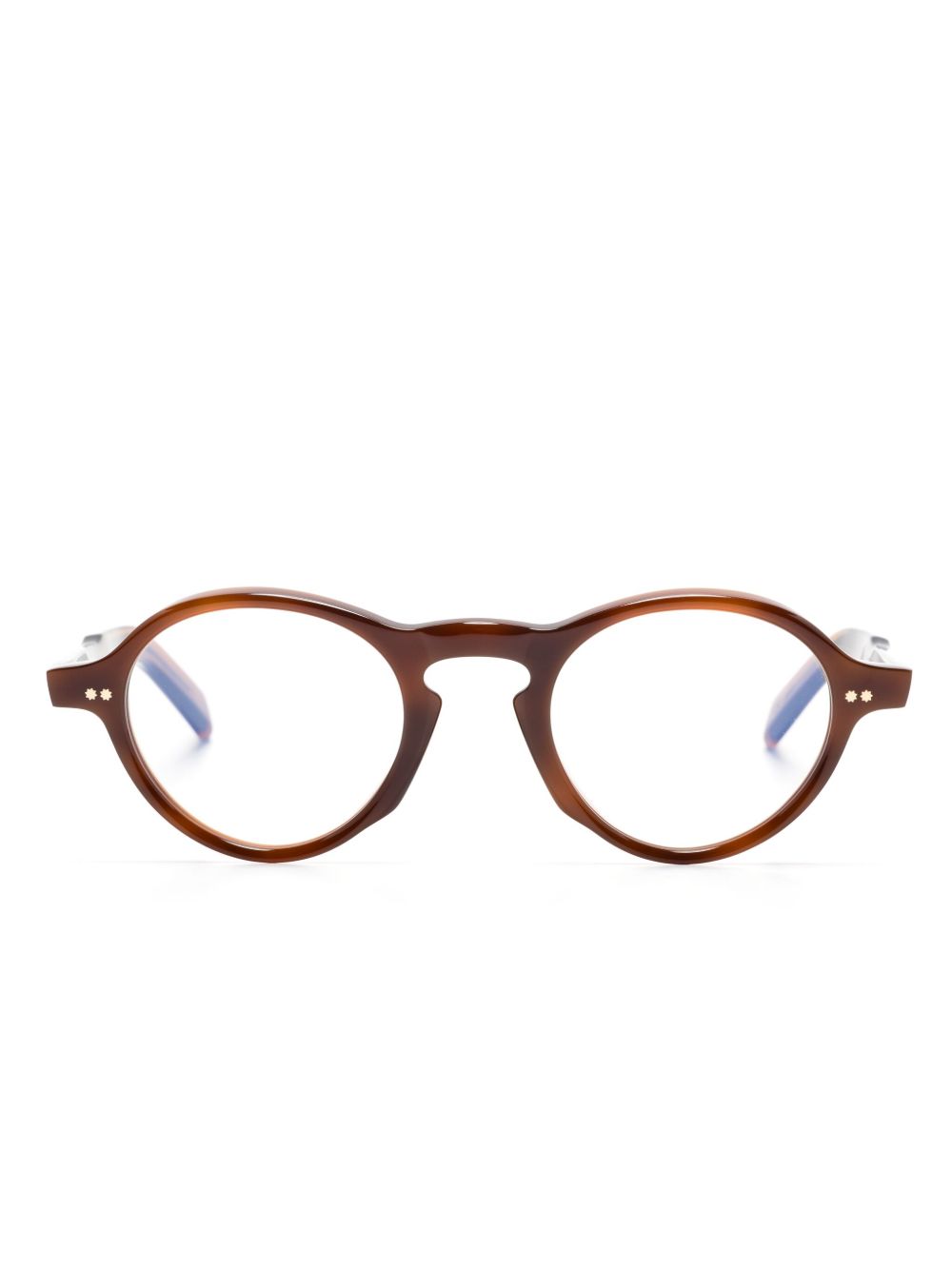 Cutler & Gross GR08 圆框眼镜 - 褐色