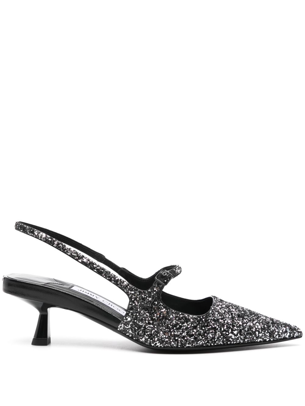 Jimmy Choo Didi 低跟鞋 - 银色