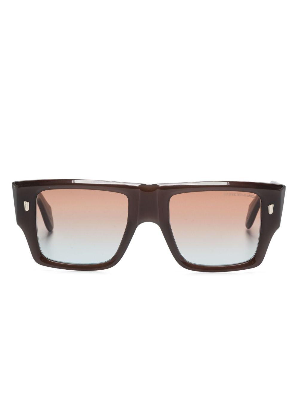 Cutler & Gross 1414 太阳眼镜 - 褐色