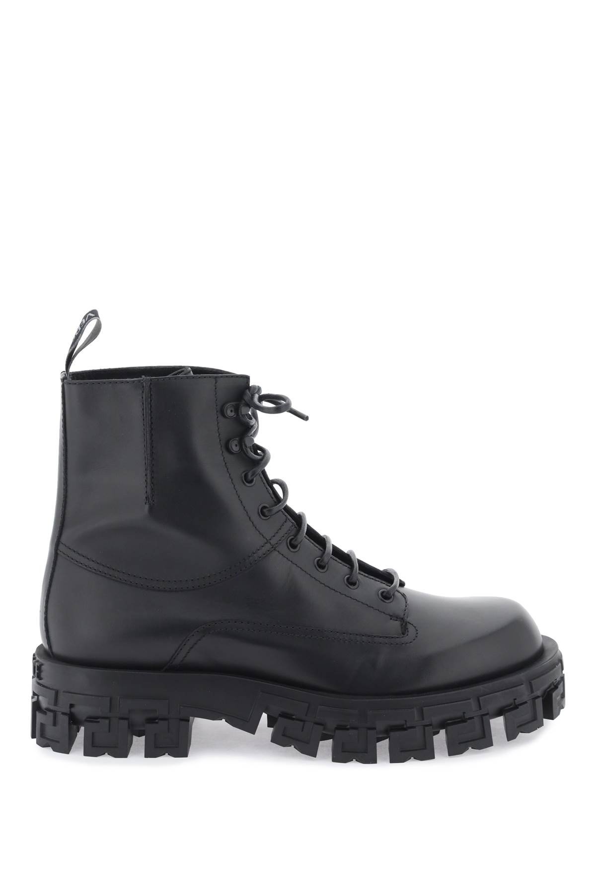 Versace Greca Portico Combat Boot