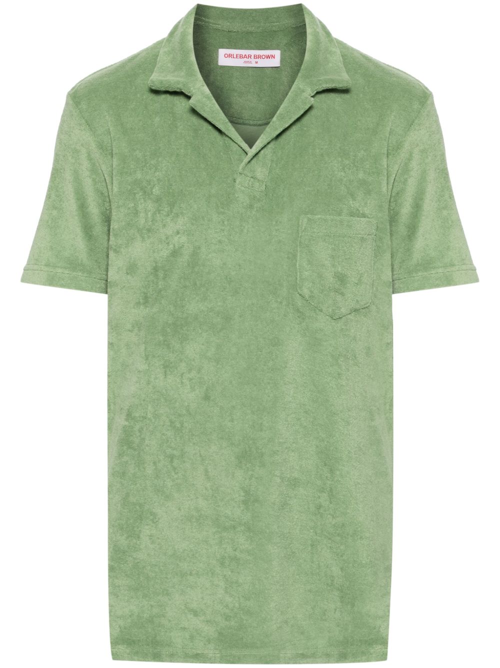 Orlebar Brown Terry 毛巾布polo衫 - FRESH LAWN