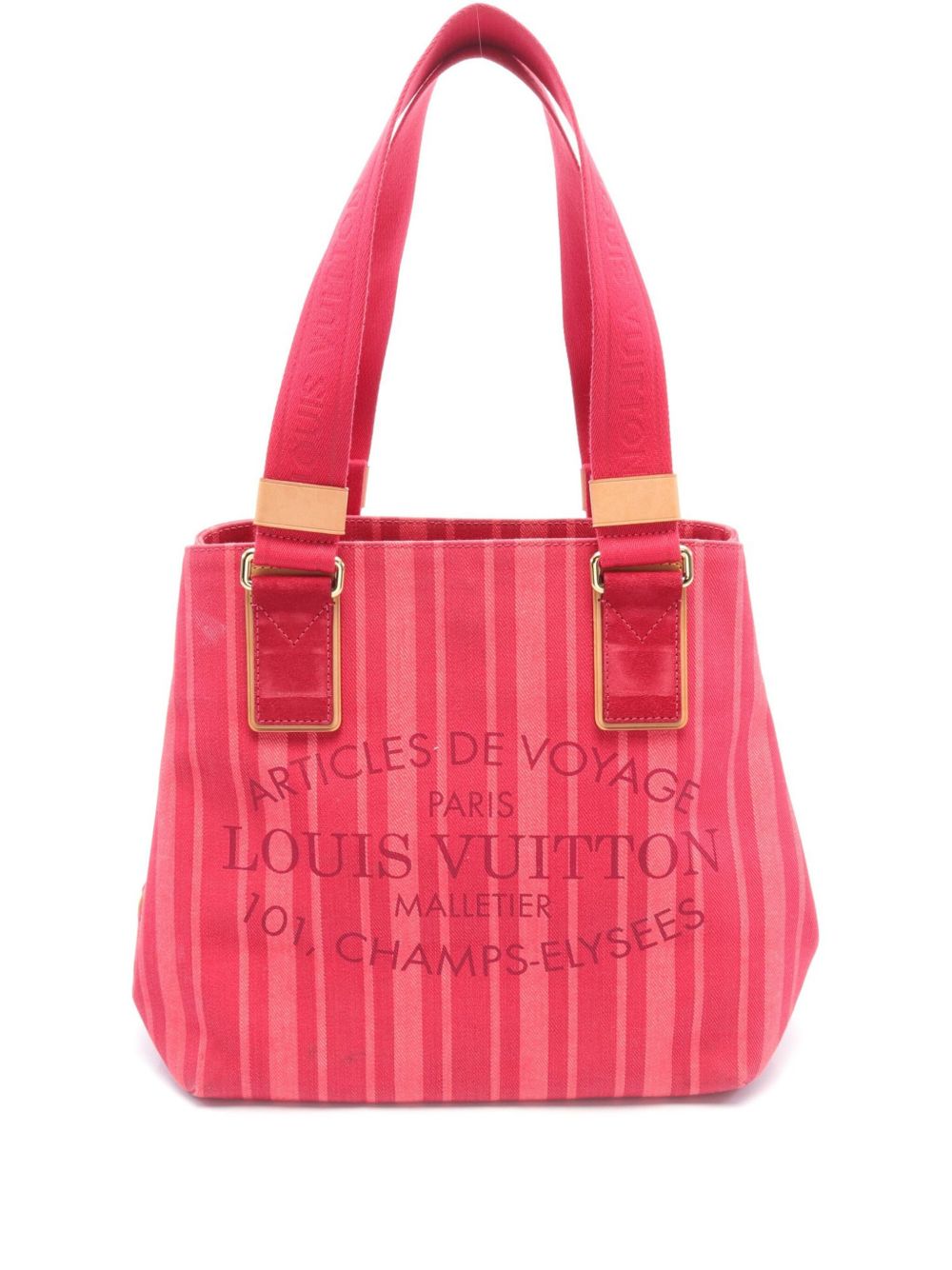 Louis Vuitton Pre-Owned Plan Soleil Hippopotamus PM 手提包（2012年典藏款） - 粉色
