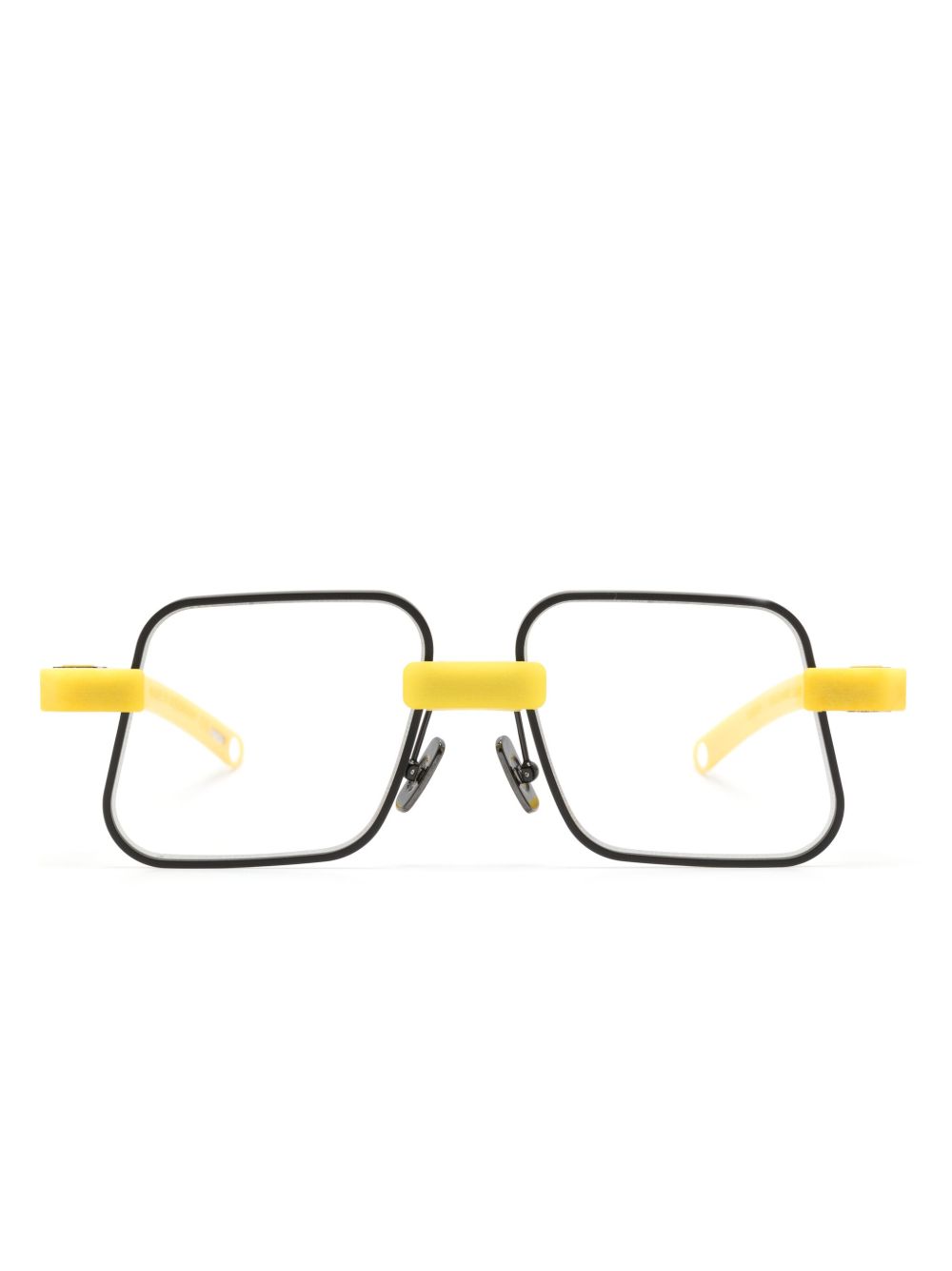 VAVA Eyewear x Suzanne Ciani 方形镜框眼镜 - 黄色