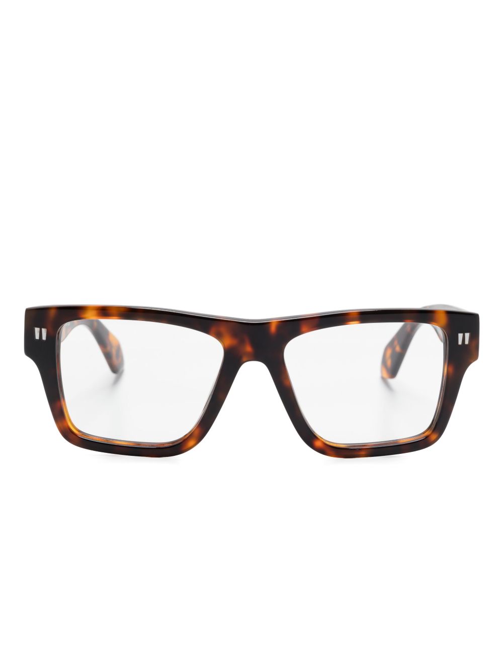 Off-White Eyewear Style 75 眼镜 - 褐色