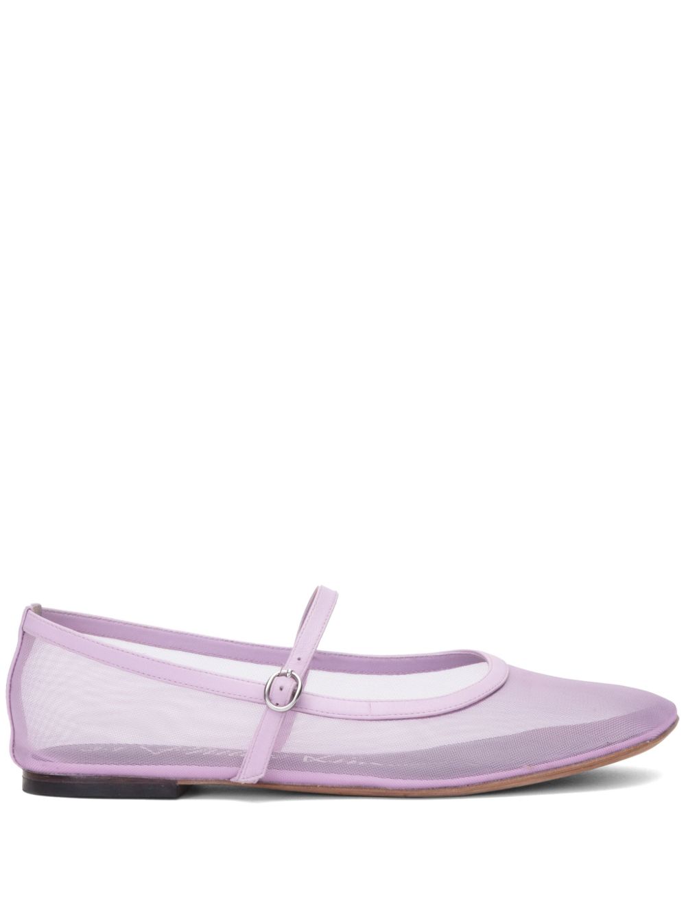 3.1 Phillip Lim ID 网面芭蕾平底鞋 - 紫色