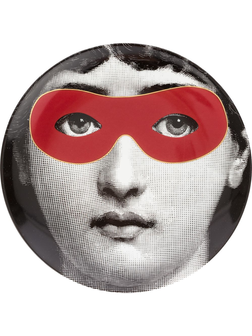 Fornasetti 眼罩印花圆盘 - 彩色