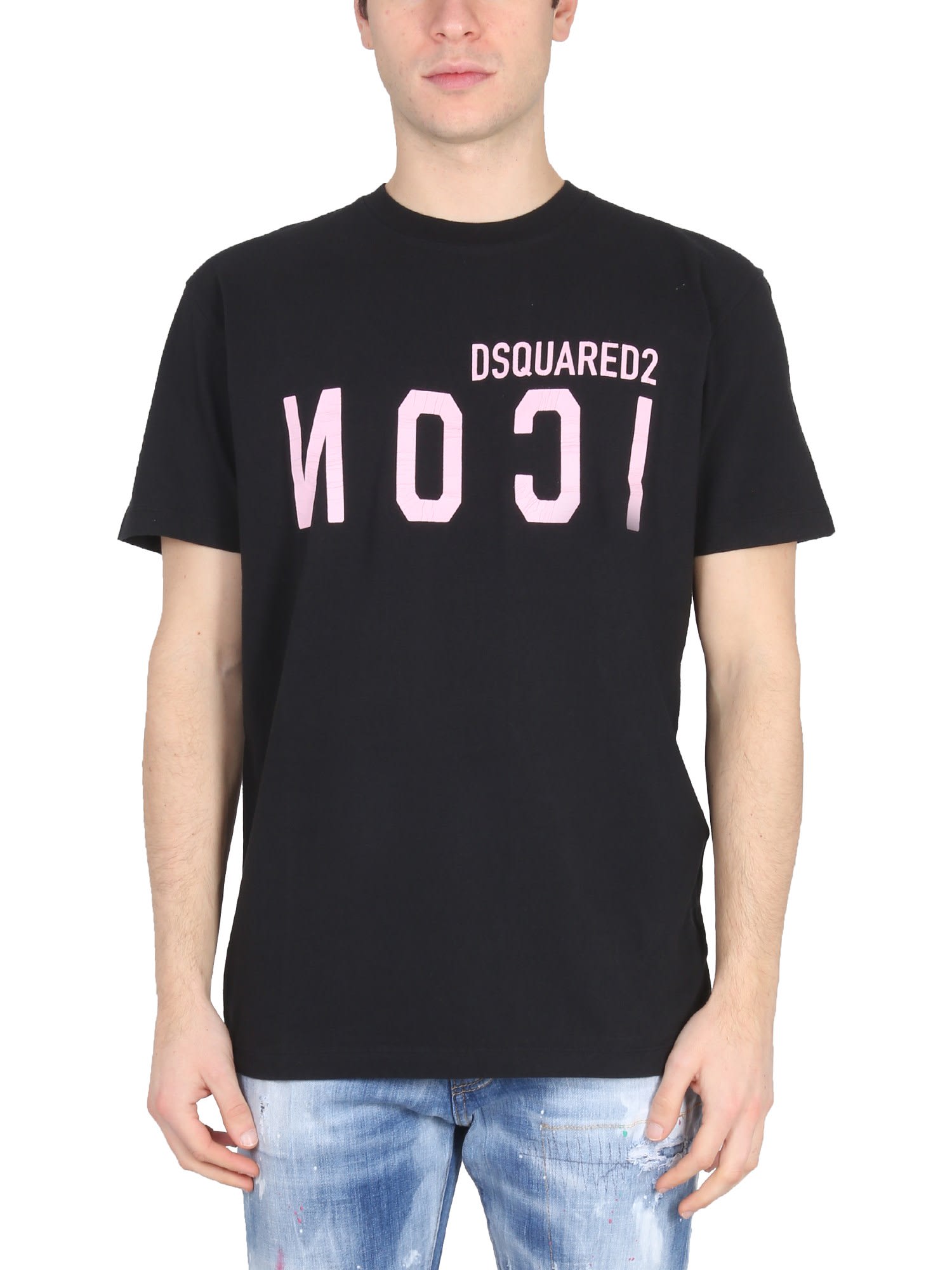 Dsquared 2徽标印花T恤