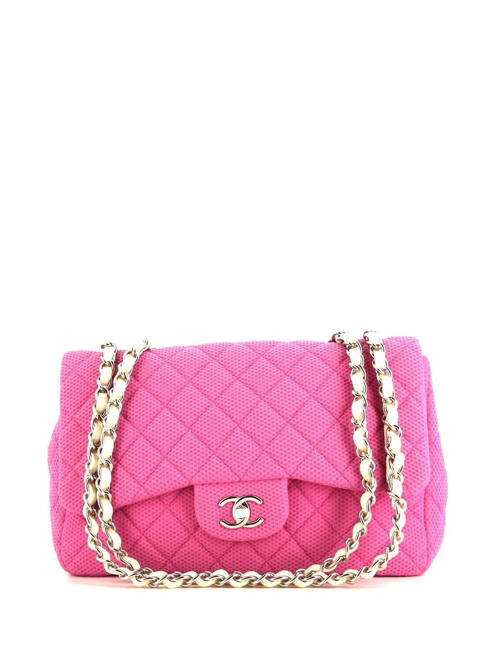CHANEL Pre-Owned Timeless Classic Flap 单肩包（2010年典藏款） - 粉色