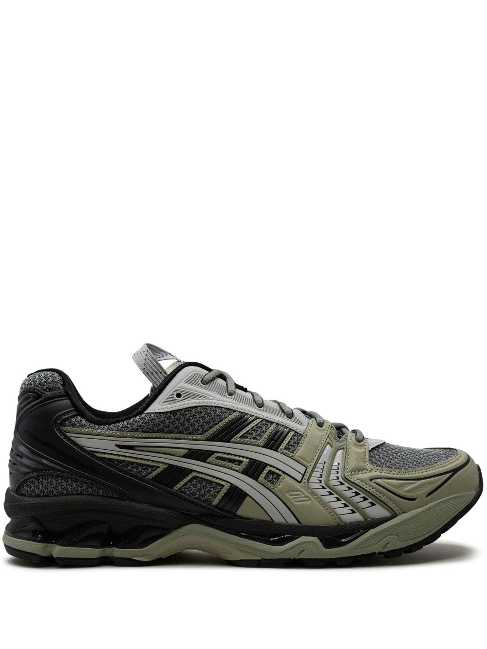 ASICS logo贴花运动鞋 - 绿色