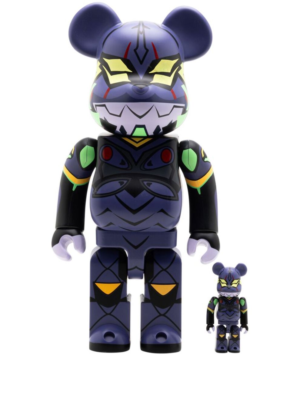 MEDICOM TOY Evangelion Unit 13 New Paint Version BE@RBRICK 100% 400% 玩具套装 - 紫色
