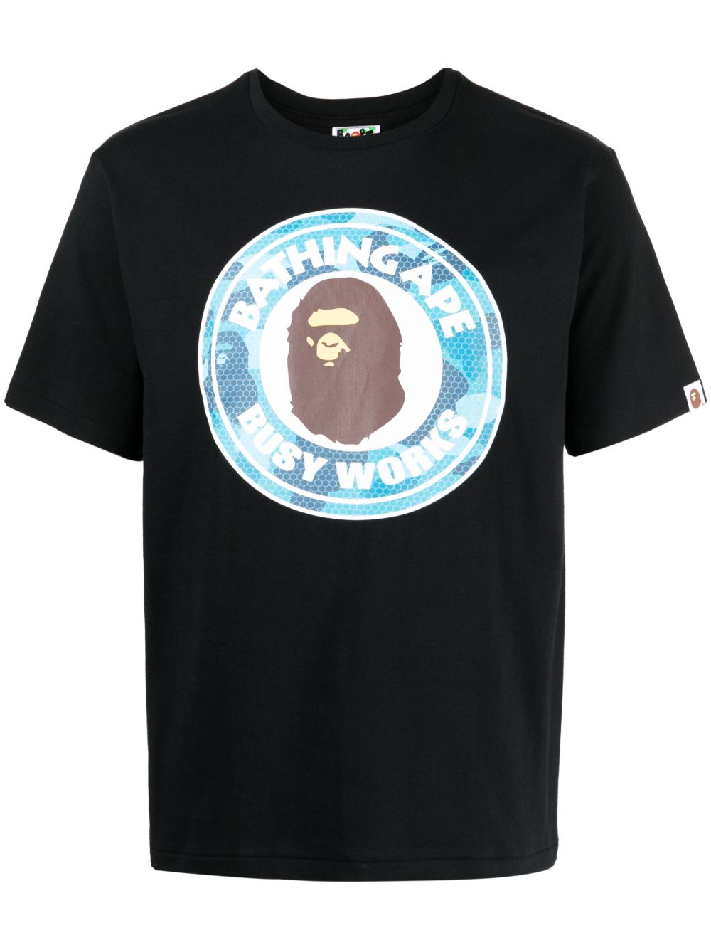 A BATHING APE® Busy Works 棉T恤 - 黑色
