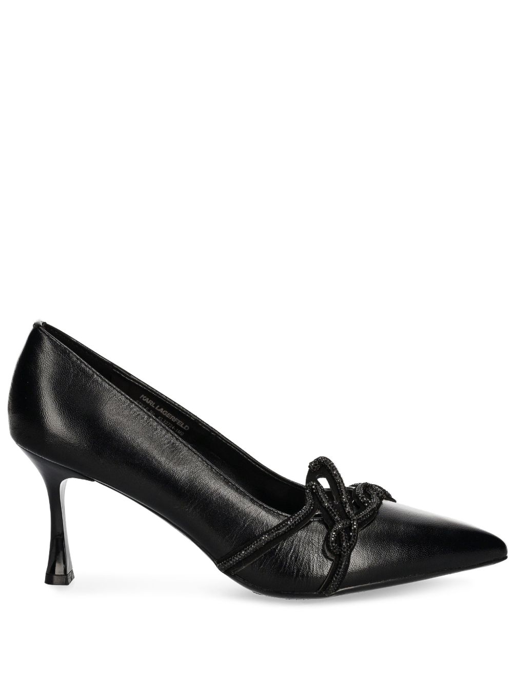 Karl Lagerfeld Sienna 高跟鞋（8厘米） - 黑色