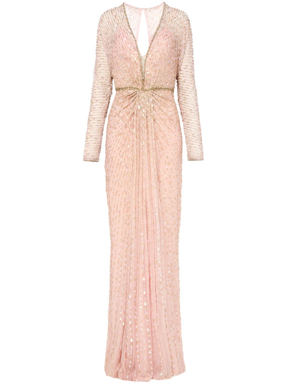 Jenny Packham Nina 连衣裙 - 中性色