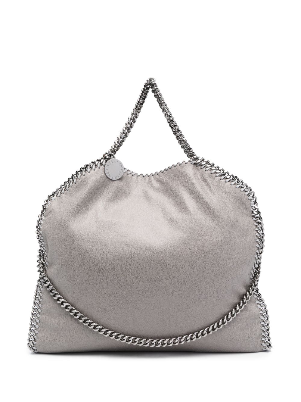 Stella McCartney 斯特拉·麦卡特尼 Falabella 翻盖大号手提包 - 灰色