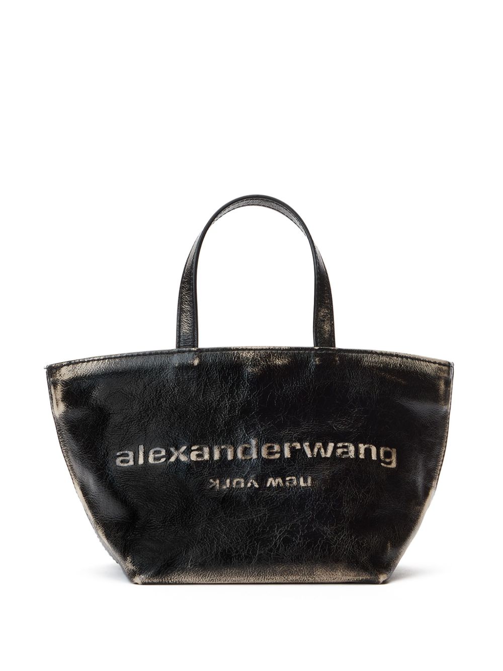 Alexander Wang Punch 小号手提包 - 黑色