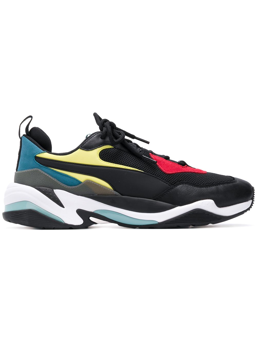 PUMA chunky sole sneakers - 黑色