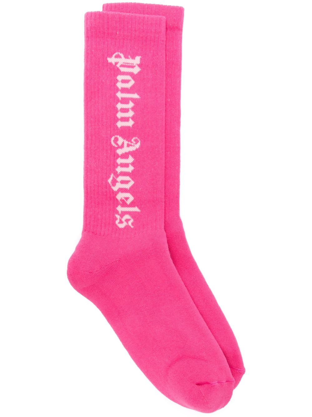 Palm Angels Classic logo针织袜 - 粉色