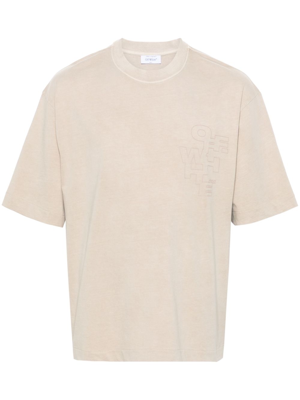 Off-White Outline Arrow Skate T恤 - 中性色