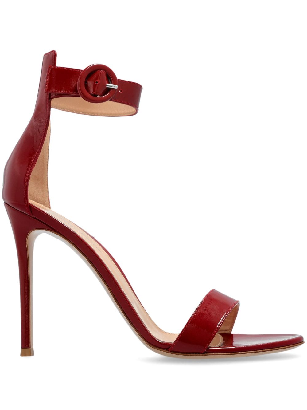 Gianvito Rossi Portofino 高跟凉鞋（11厘米） - 红色