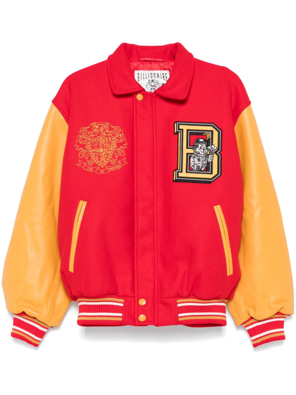 Billionaire Boys Club Mascot 飞行员夹克 - 红色