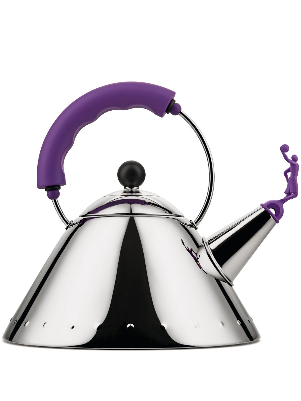 Alessi 足球运动员细节水壶 - 银色