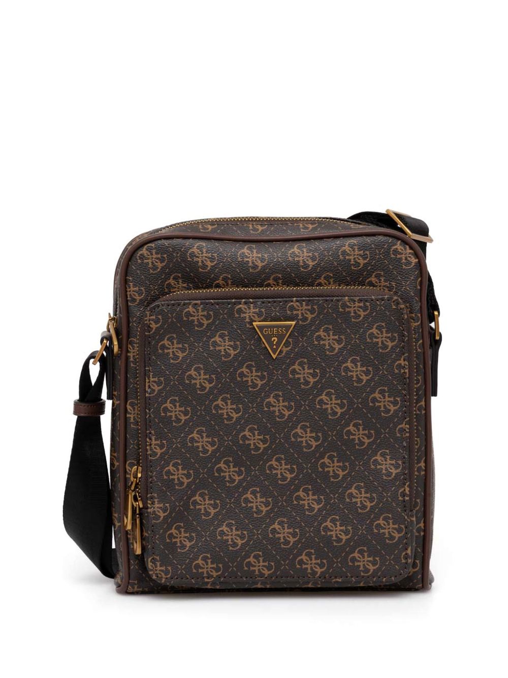 GUESS USA Vezzola Smart 4G 斜挎包 - 黑色