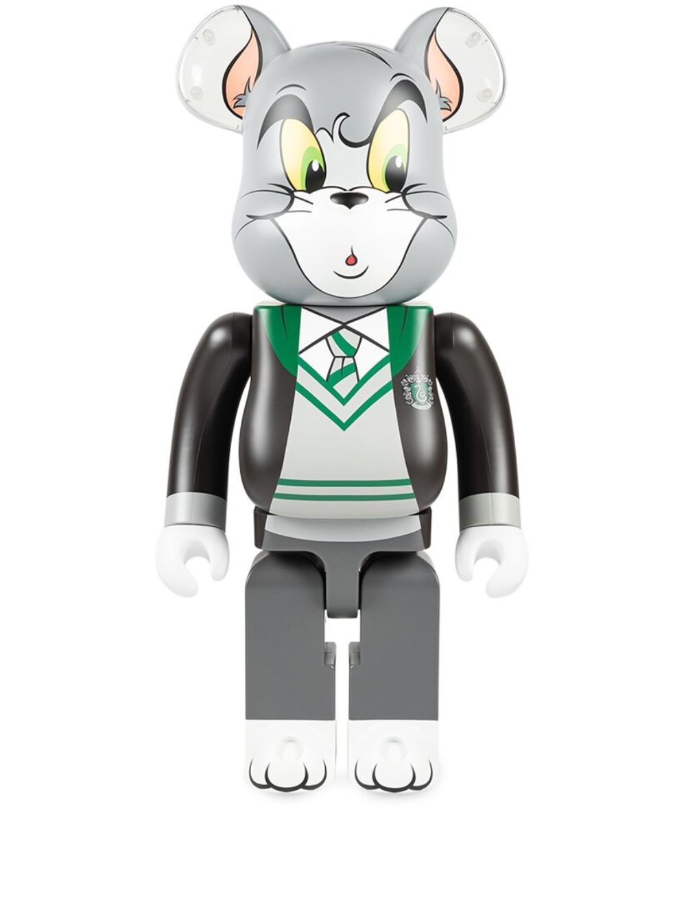 MEDICOM TOY x Tom and Jerry Tom in Hogwarts House Robe BE@RBRICK 1000% 模型玩具 - 黑色