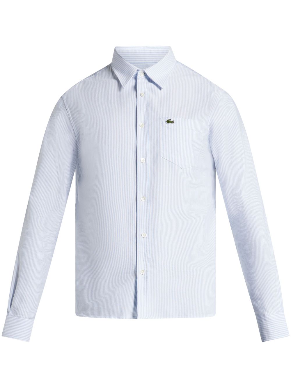 Lacoste 经典棉衬衫 - 蓝色