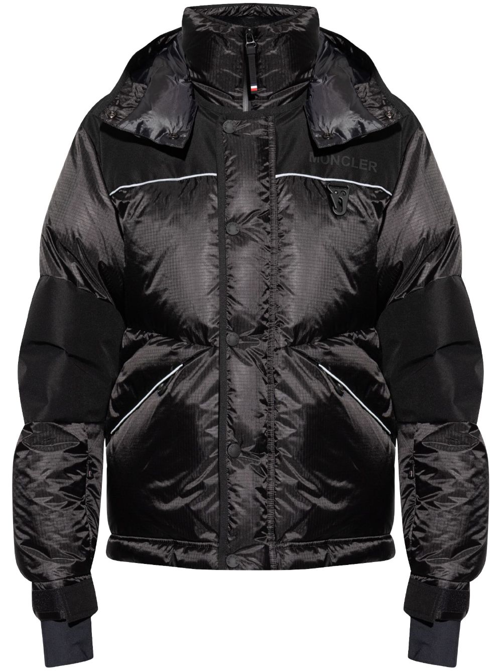 Moncler Grenoble Albiez 夹克 - 黑色