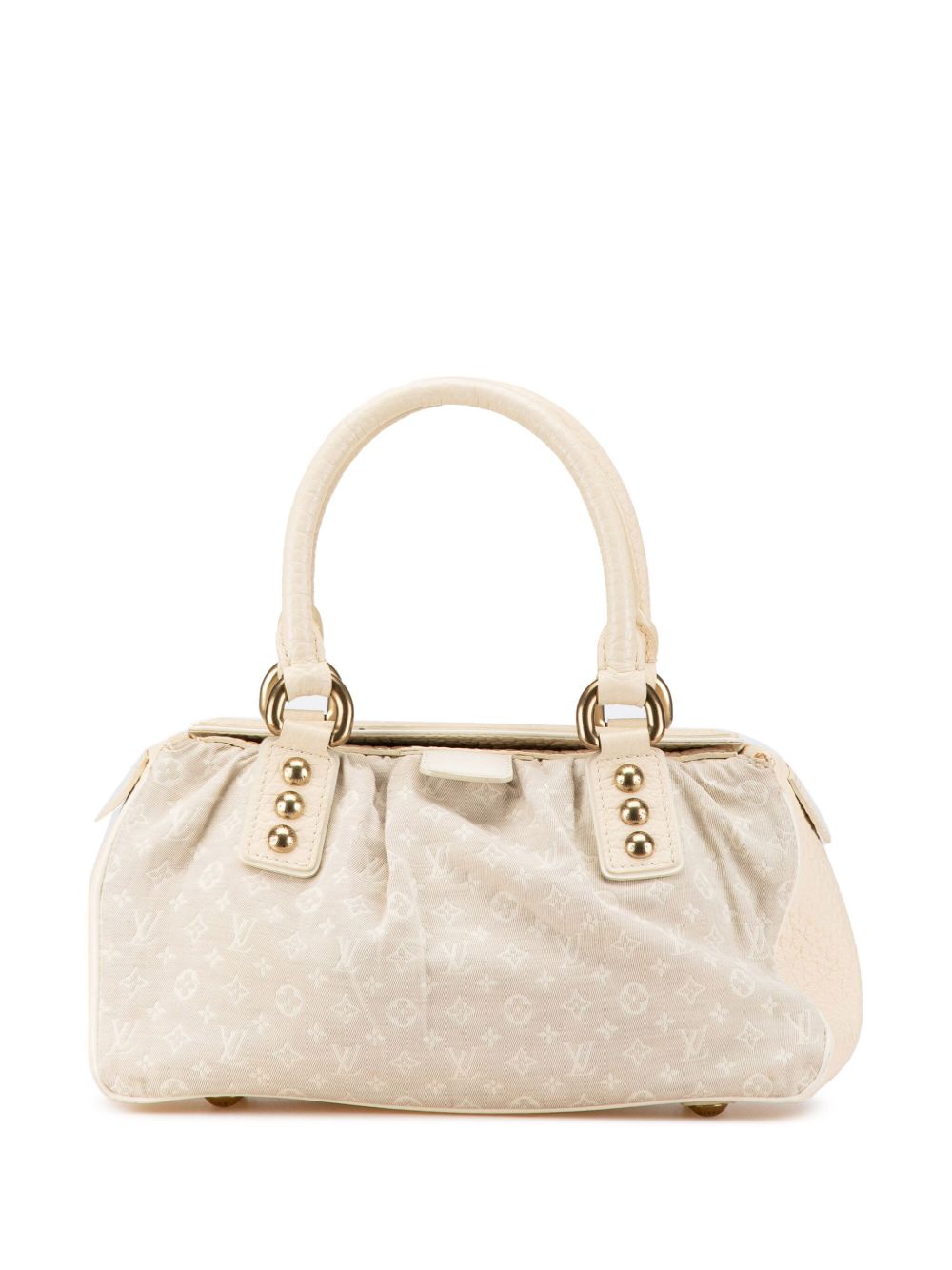 Louis Vuitton Pre-Owned Monogram Mini Lin Trapeze PM 手提包（2005年典藏款） - 褐色