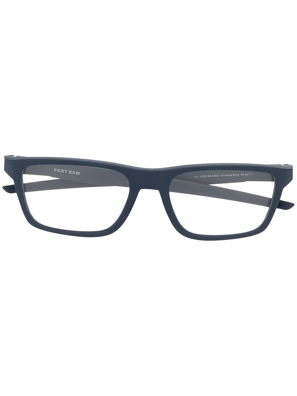 Oakley 哑光方框眼镜 - 蓝色