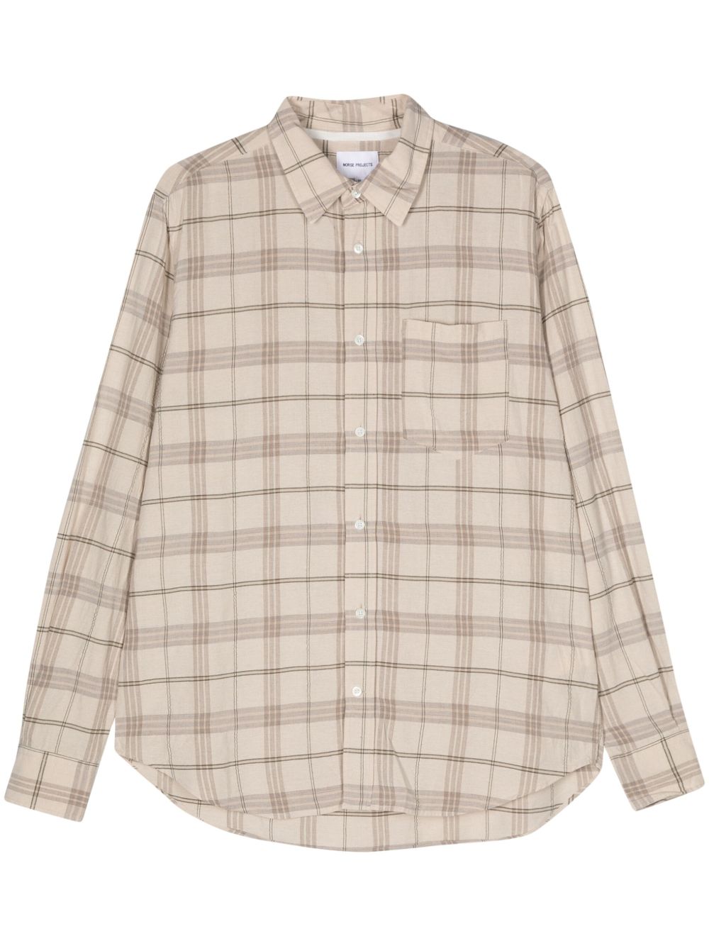 Norse Projects Algot 格纹衬衫 - 中性色