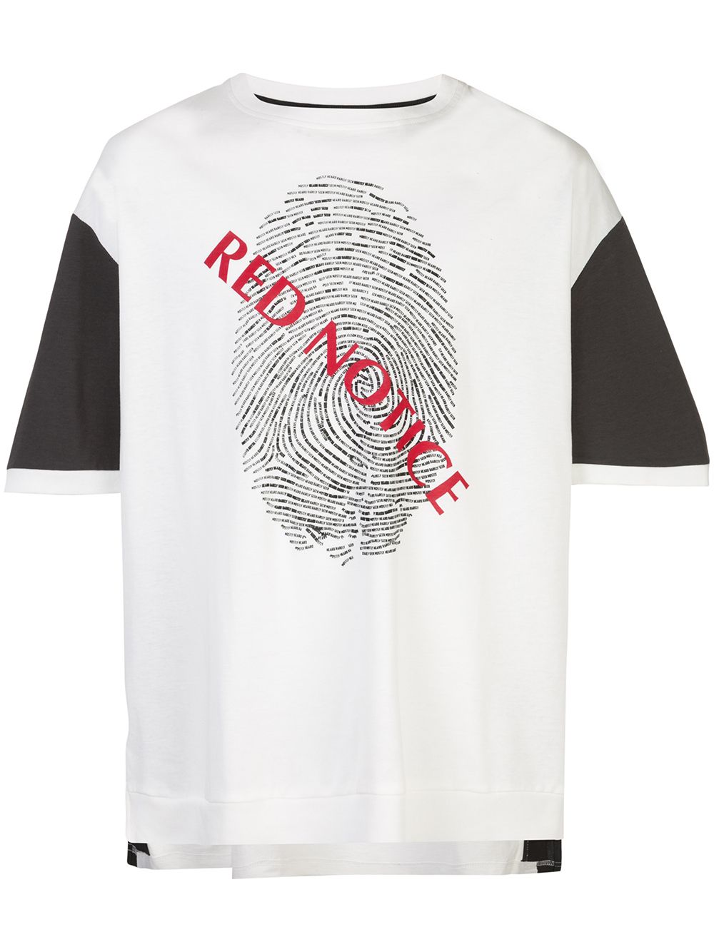 Mostly Heard Rarely Seen Red Notice 短袖印花T恤 - 白色