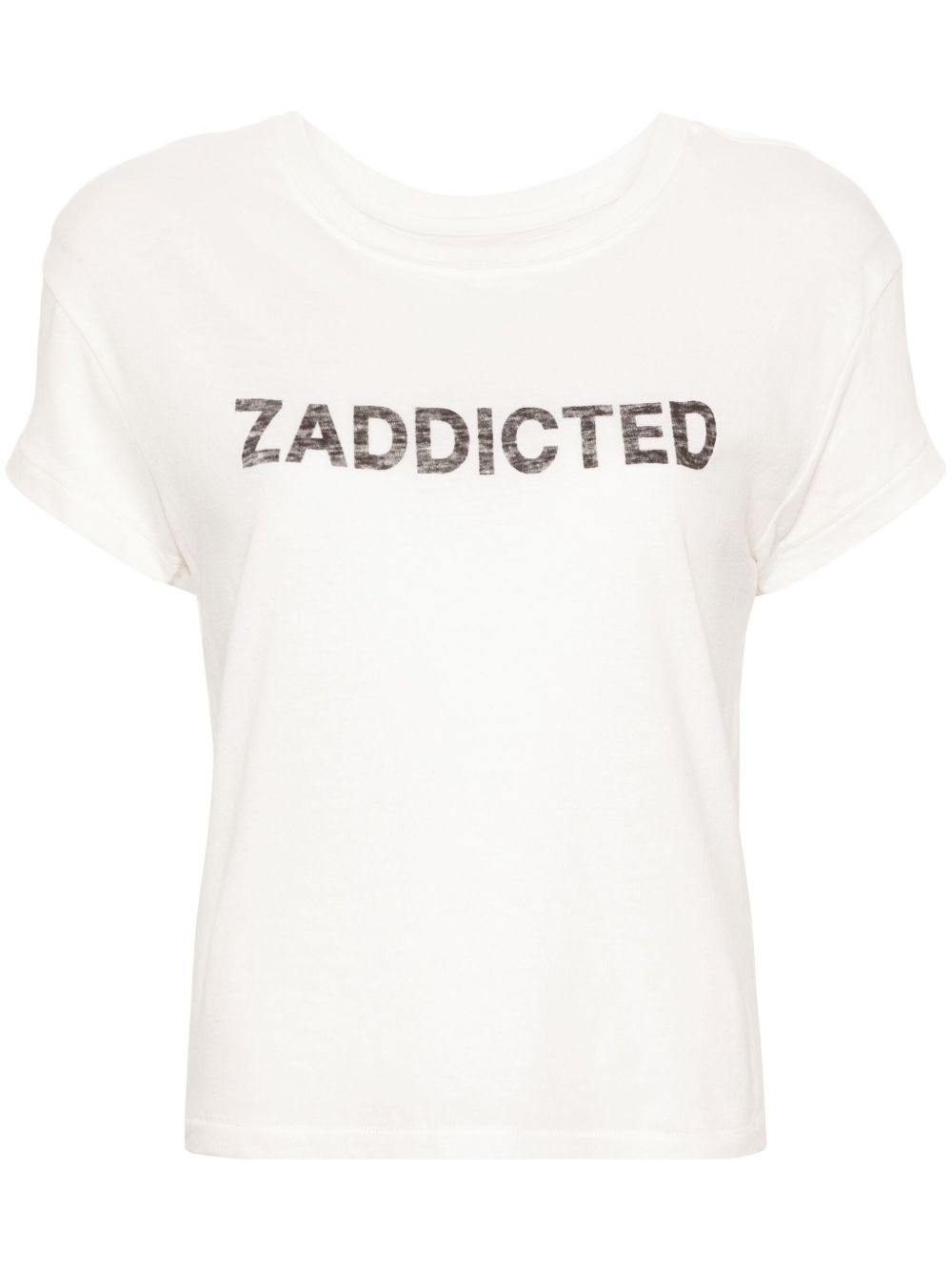 Zadig&Voltaire Zaddicted 混色T恤 - 白色
