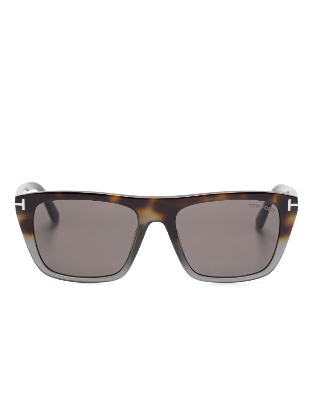 TOM FORD Eyewear Aslan 太阳眼镜 - 褐色
