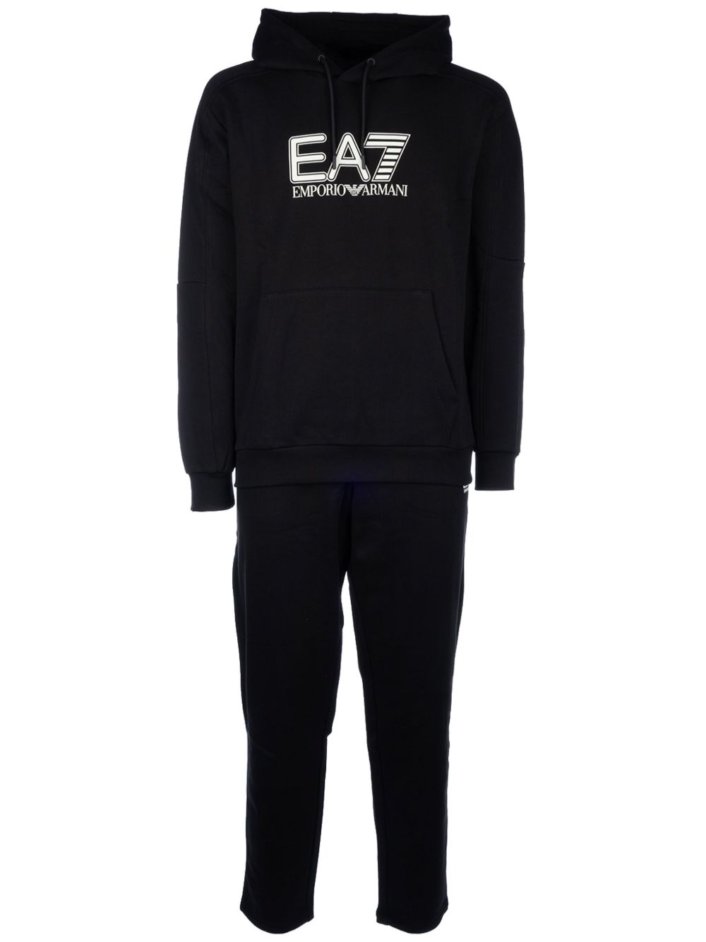 Ea7 Emporio Armani Tute 运动裤 - 黑色