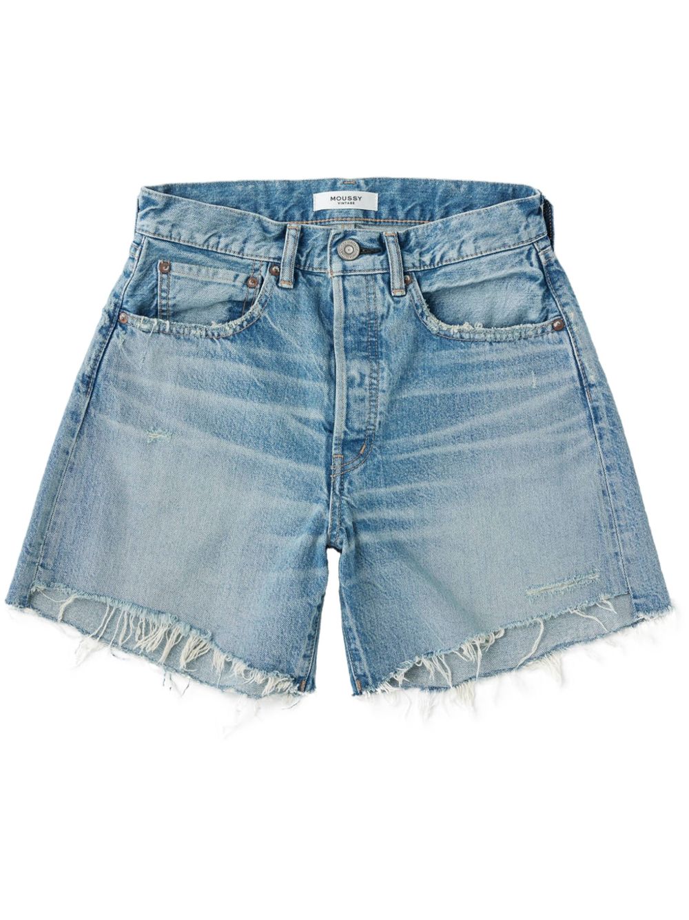 Moussy Vintage Grateford 短裤 - 蓝色