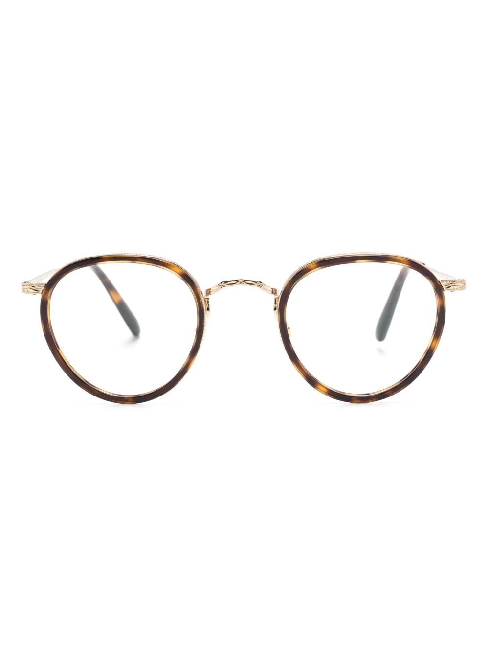 Oliver Peoples MP-2 圆框眼镜 - 褐色