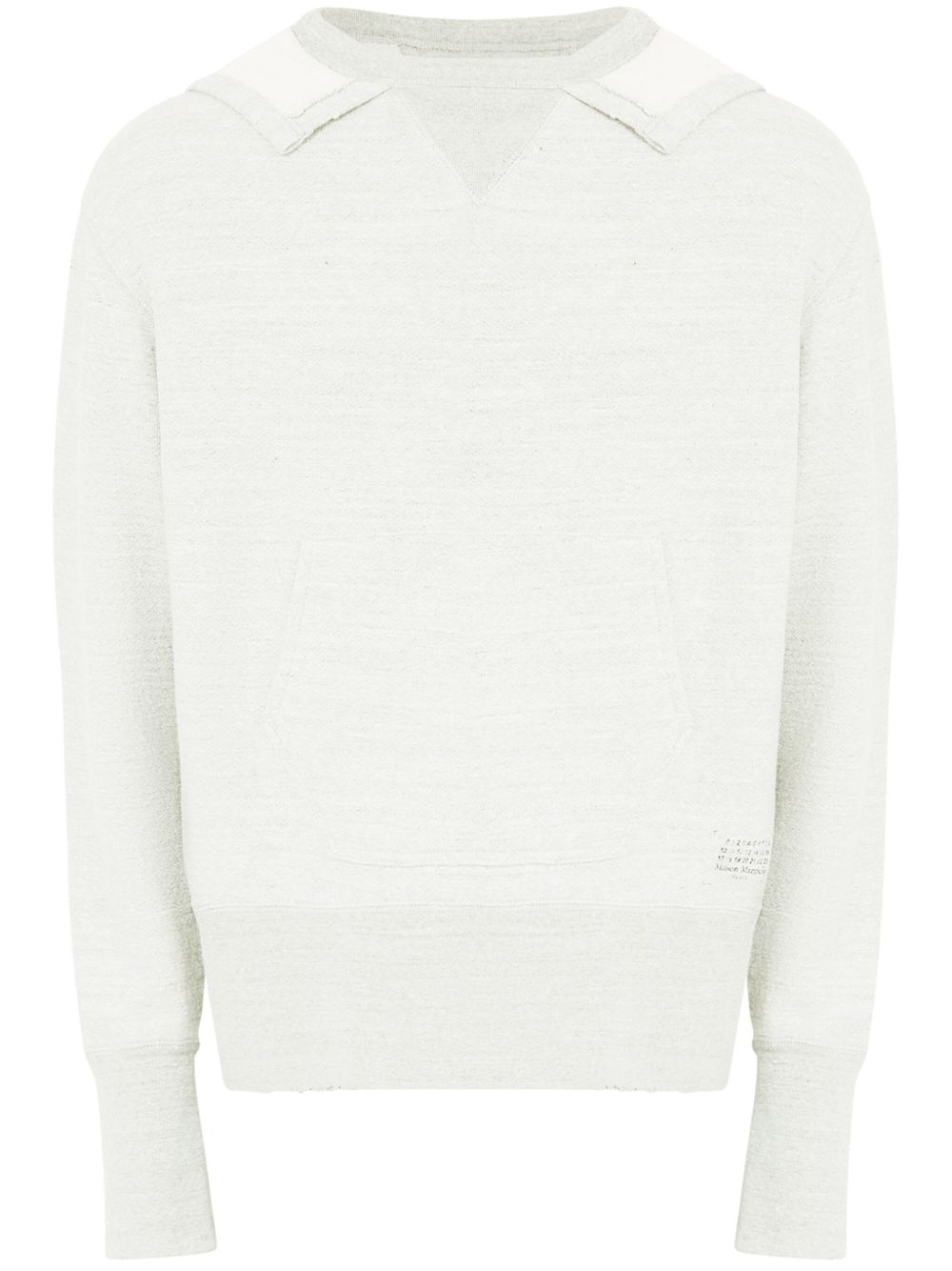 Maison Margiela V领毛衣 - 灰色