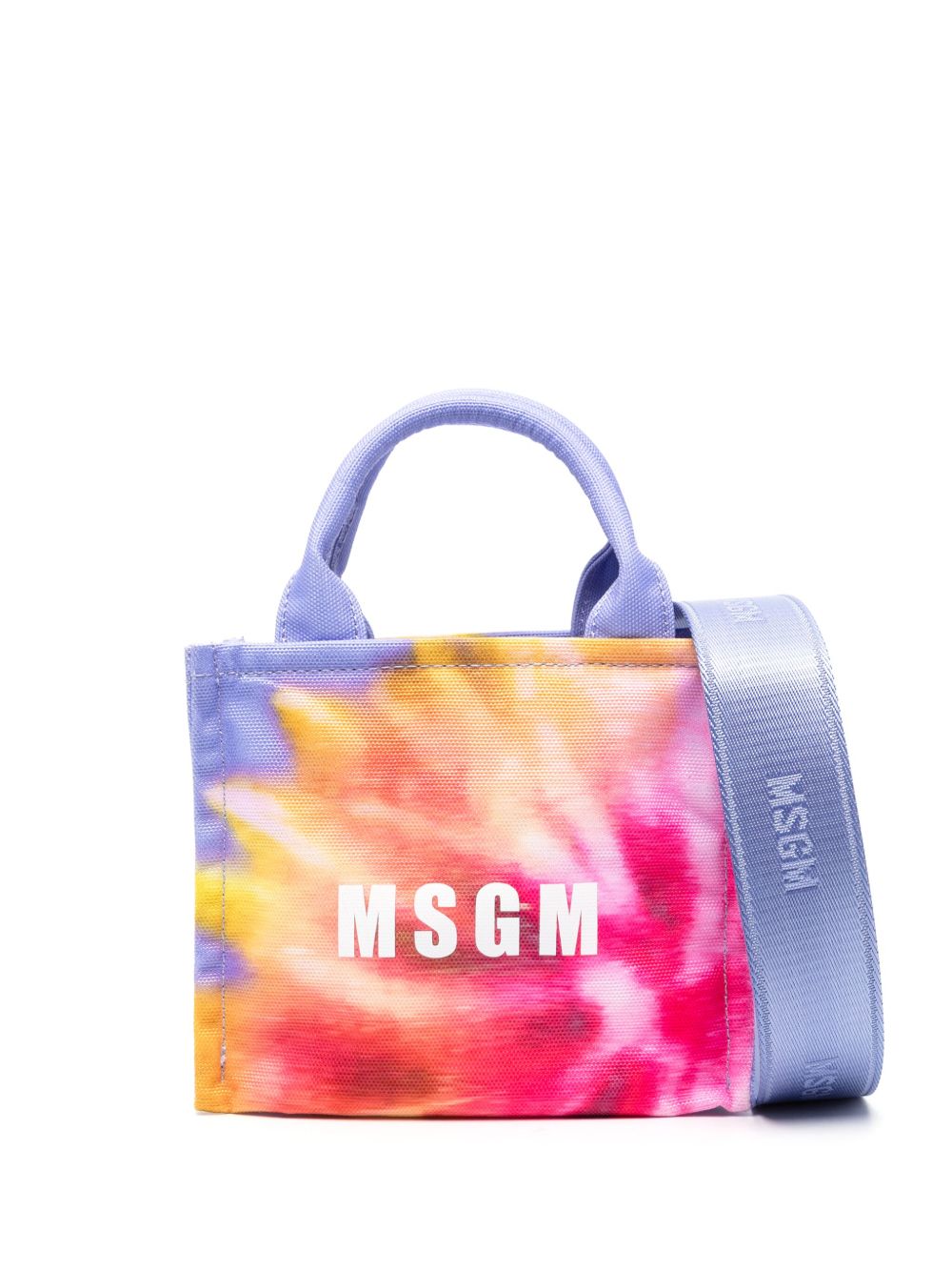 MSGM 帆布托特包 - 紫色