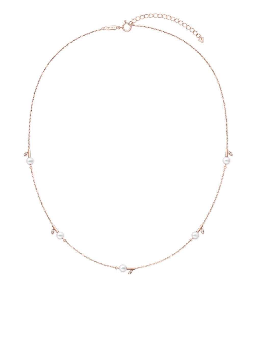 TASAKI Kugel 18K玫瑰金珍珠钻石项链 - 粉色