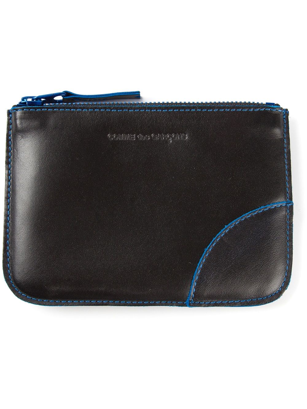 Comme Des Garçons Wallet Marvellous Zip'零钱包 - 蓝色