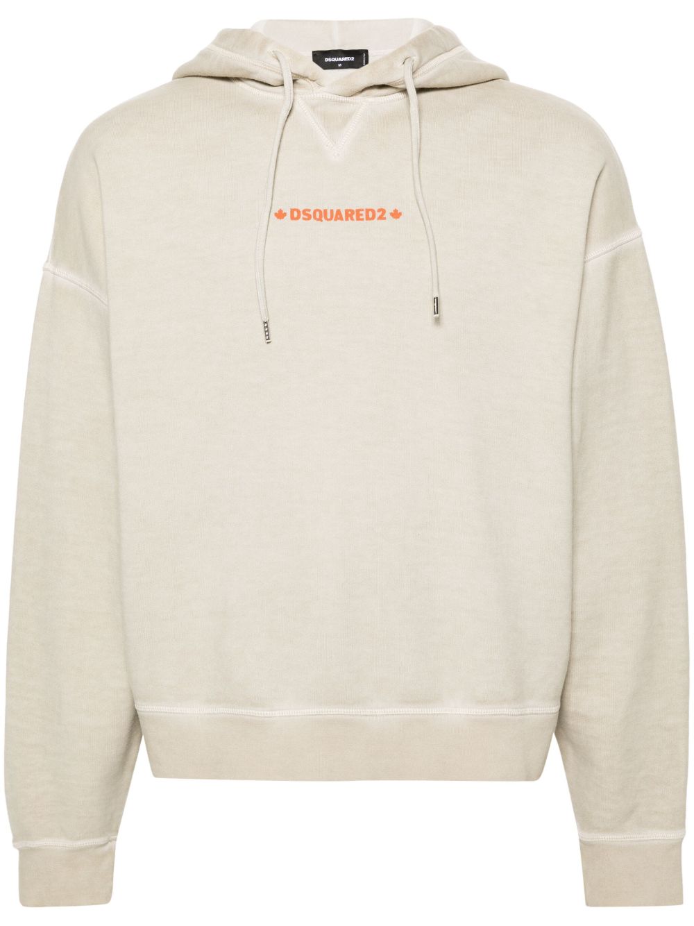 DSQUARED2 Cipro Fit 棉连帽衫 - 中性色