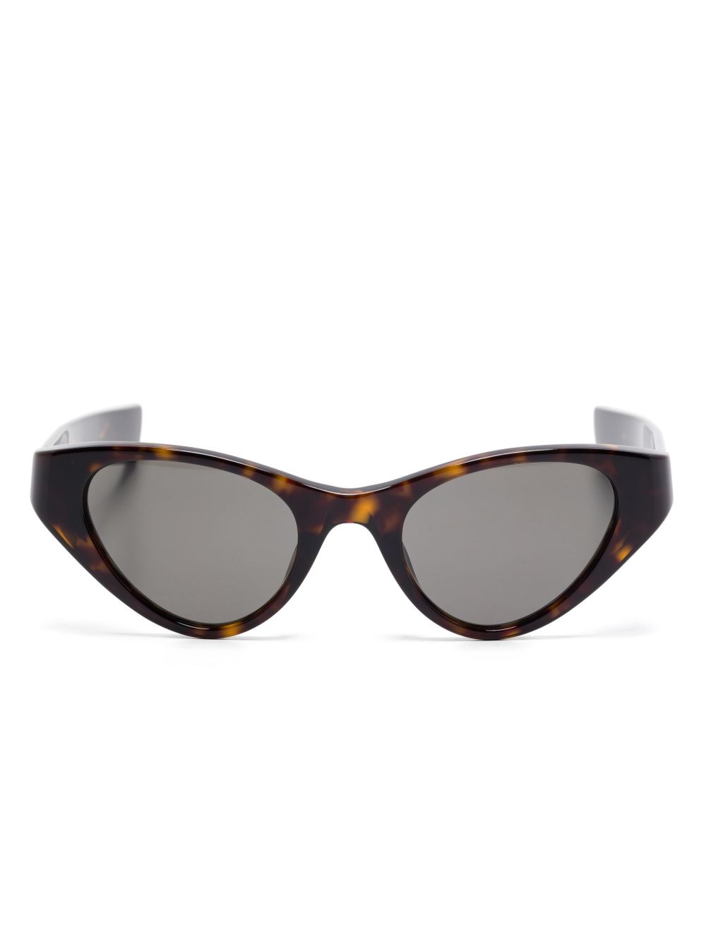 Saint Laurent Eyewear 猫眼框太阳眼镜 - 褐色