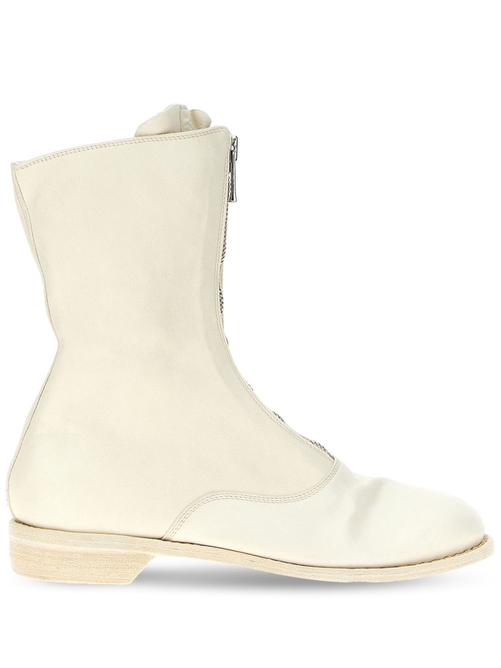 Guidi 310 及踝靴 - 白色